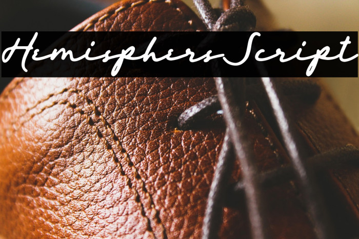 HemisphersScript Example 1