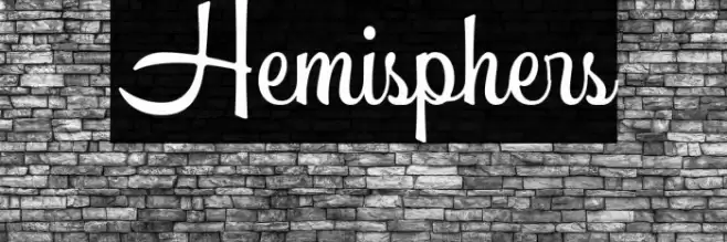 Hemisphers Font examples