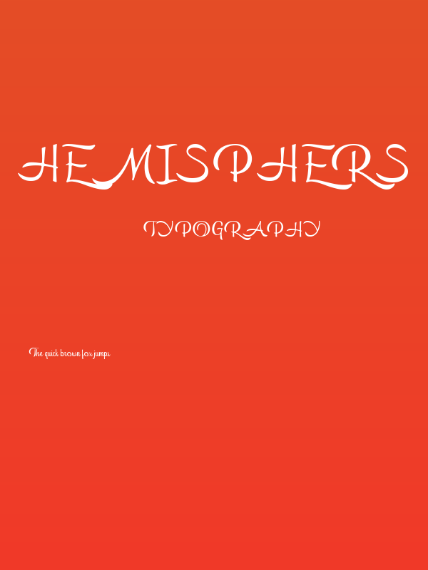 Hemisphers Poster
