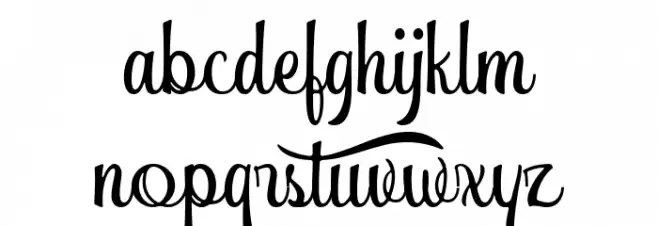 Hemisphers フォント 小文字