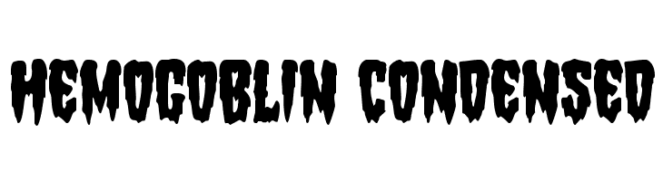 Hemogoblin Condensed  免费字体下载