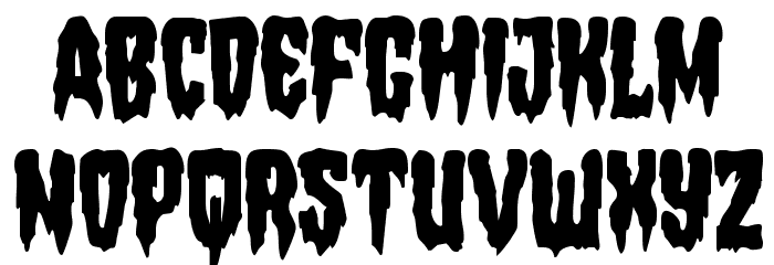 Hemogoblin Condensed Font LOWERCASE