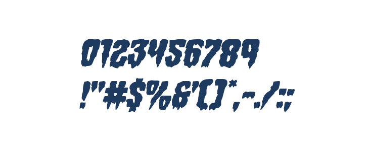 Hemogoblin Italic Other Characters