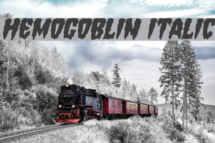 Hemogoblin Italic Example 2