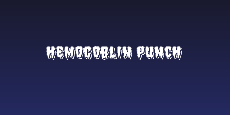 Hemogoblin Punch Social Header