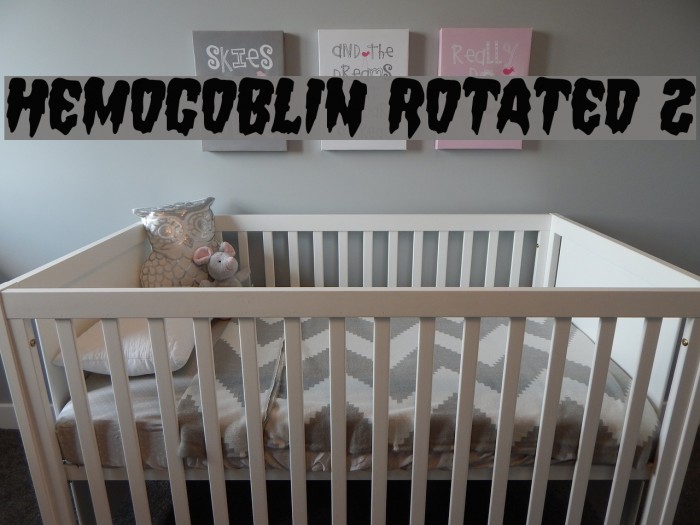 Hemogoblin Rotated 2 Font examples