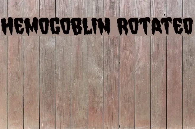Hemogoblin Rotated Example 2