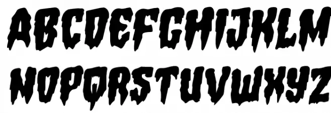 Hemogoblin Staggered Rotalic Polices MAJUSCULES