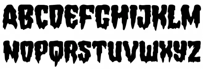 Hemogoblin Staggered Polices MAJUSCULES