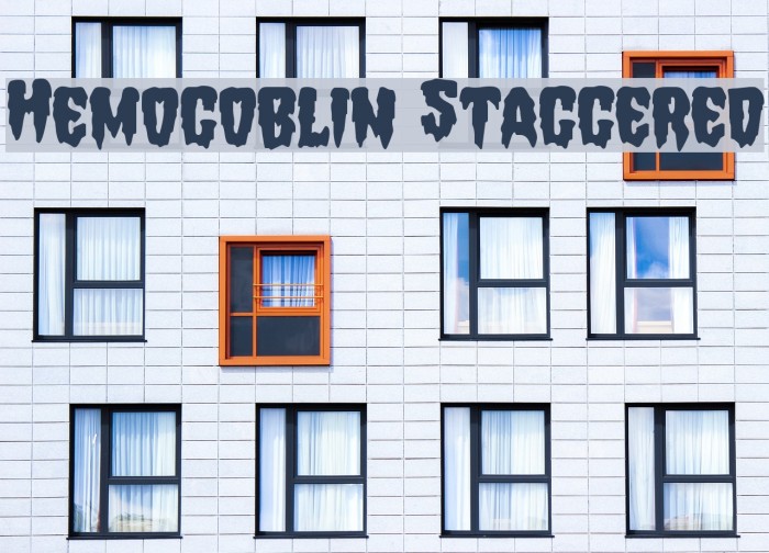 Hemogoblin Staggered Example 3