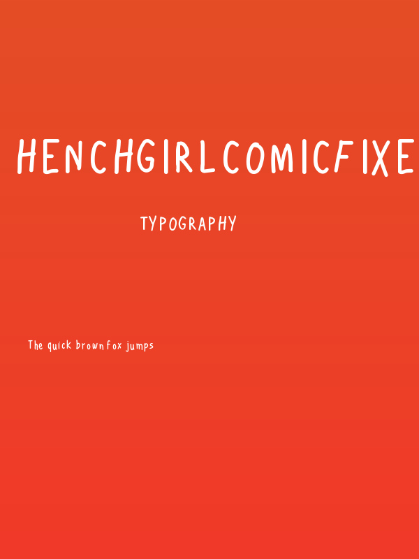 HenchgirlComicFixed Poster