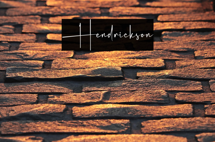 Hendrickson Example 3