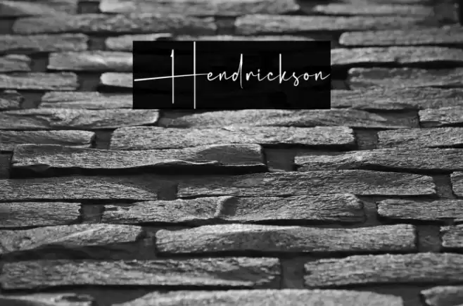 Hendrickson Font examples