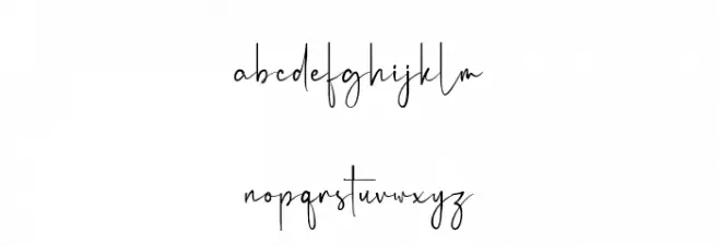Hendrickson 字体 小写