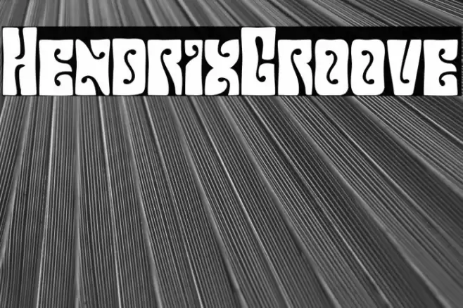 HendrixGroove Font examples