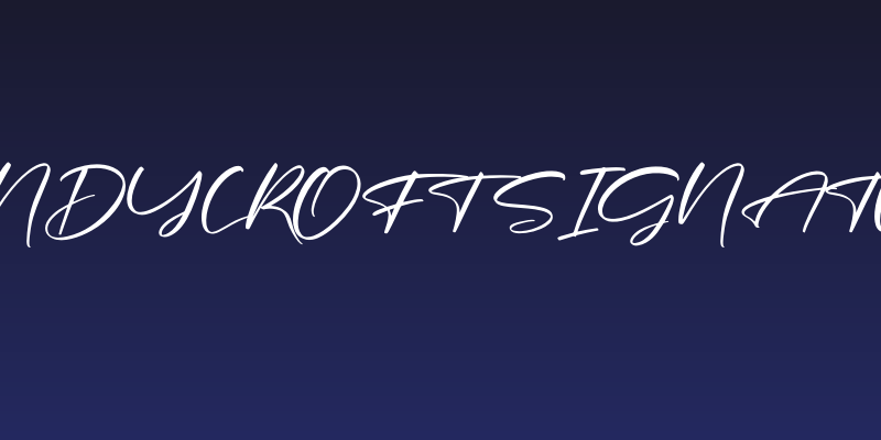 Hendycroft Signature Social Header