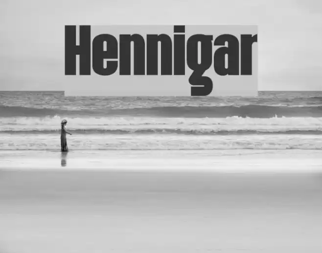 Hennigar Font examples