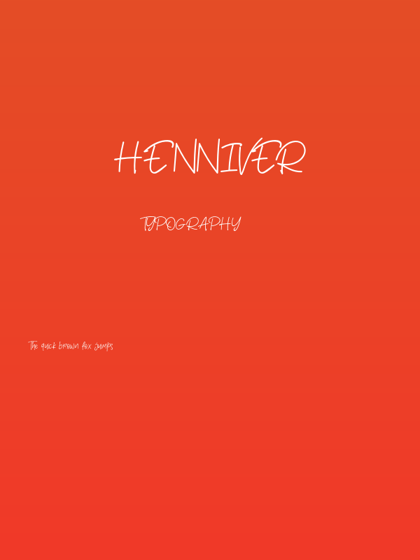Henniver Poster