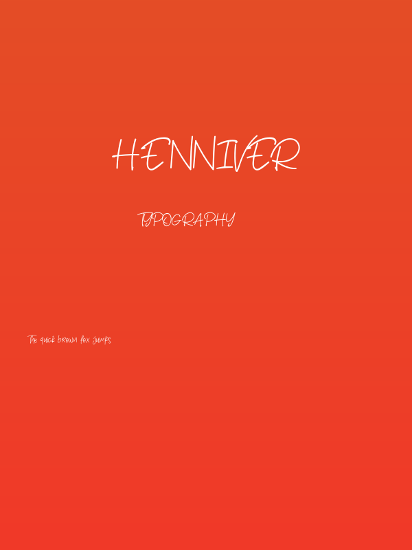 Henniver Poster