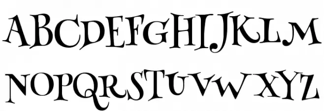 Henny Penny Schriftart Groß