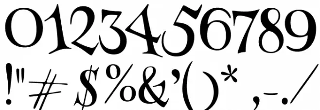 HennyPenny-Regular Font OTHER CHARS