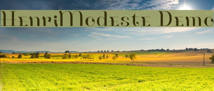 HenriModeste Demo Example 2