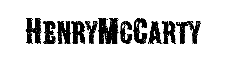 Henry McCarty  Free Fonts Download