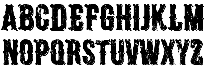 Henry McCarty Font LOWERCASE