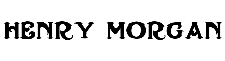 Henry Morgan Font