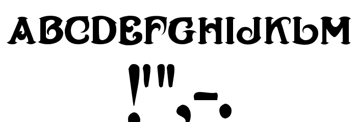Henry Morgan Font OTHER CHARS