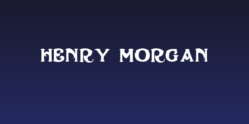Henry Morgan Social Header