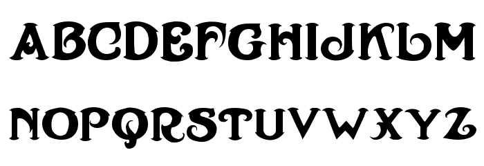 Henry Morgan Font LOWERCASE
