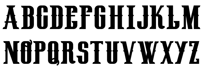 HenryRodeoCircus_demo Font LOWERCASE