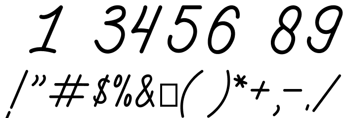 Henshin Script Personal Use Font OTHER CHARS