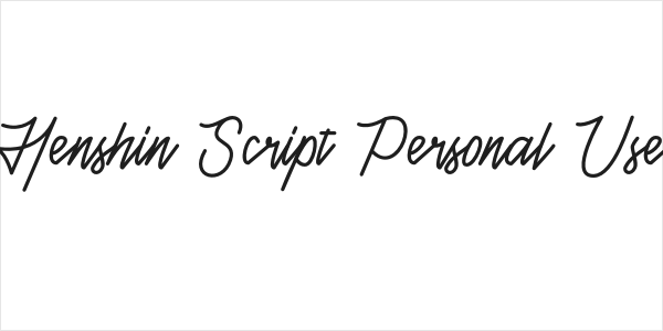 Henshin Script Personal Use Logo