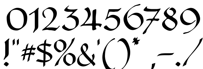 HentimpsCirclet Font OTHER CHARS
