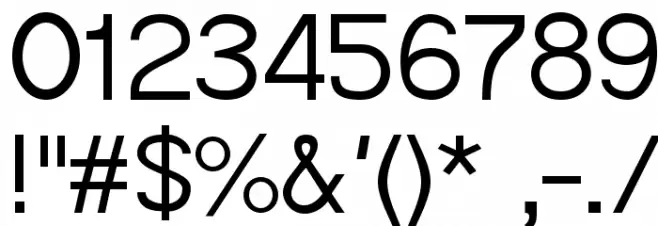 Heo May 1.1 Font OTHER CHARS