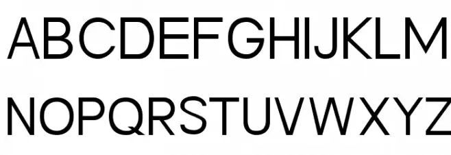 Heo May 1.1 Schriftart Groß