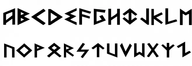 Heorot Expanded Шрифта ВЕРХНИЙ