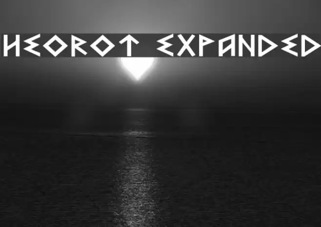 Heorot Expanded Font examples