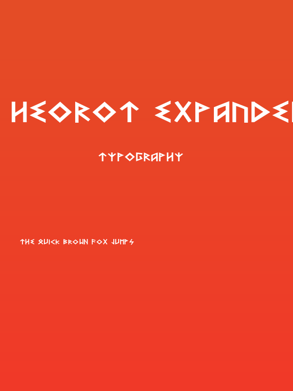 Heorot Expanded Poster