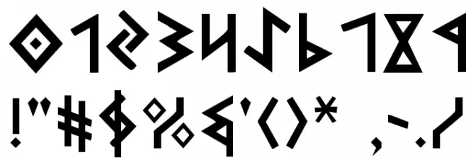 Heorot Font OTHER CHARS