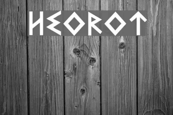 Heorot Font examples