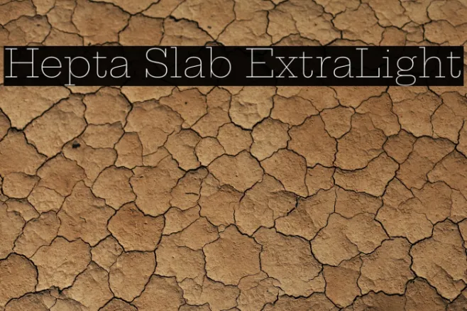 Hepta Slab ExtraLight Example 1