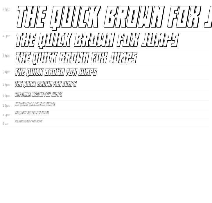 Her Champions 3D Italic Waterfall