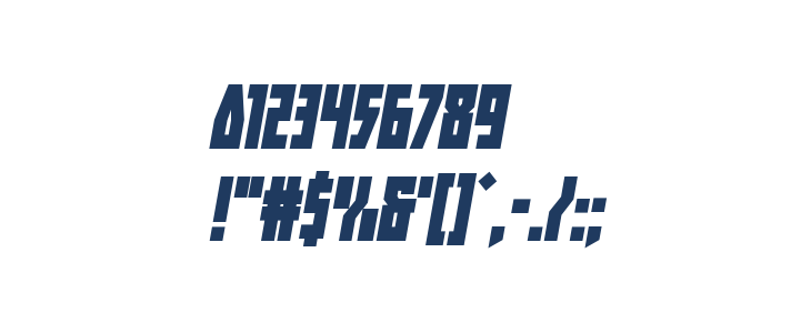 Her Champions Bold Italic Other Characters