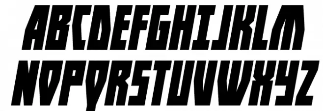 Her Champions Bold Italic Polices MAJUSCULES