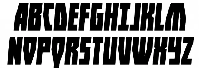 Her Champions Bold Semi-Italic 字体 大写