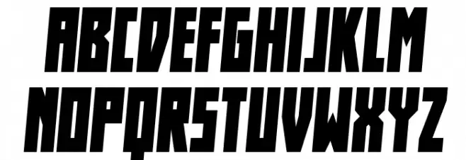 Her Champions Bold Semi-Italic Fuentes MINÚSCULAS