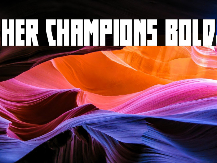 Her Champions Bold Example 2